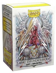 Dragon Shield - Lane Thunderhoof's Coat of Arms by Godfrey Escota - Standard Size - Brushed - Limited Edition - 100 Count